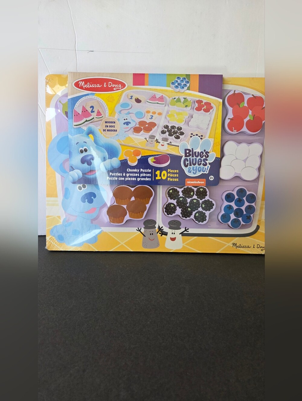 Melissa & Doug Blue's Clues Wooden Chunky Puzzle